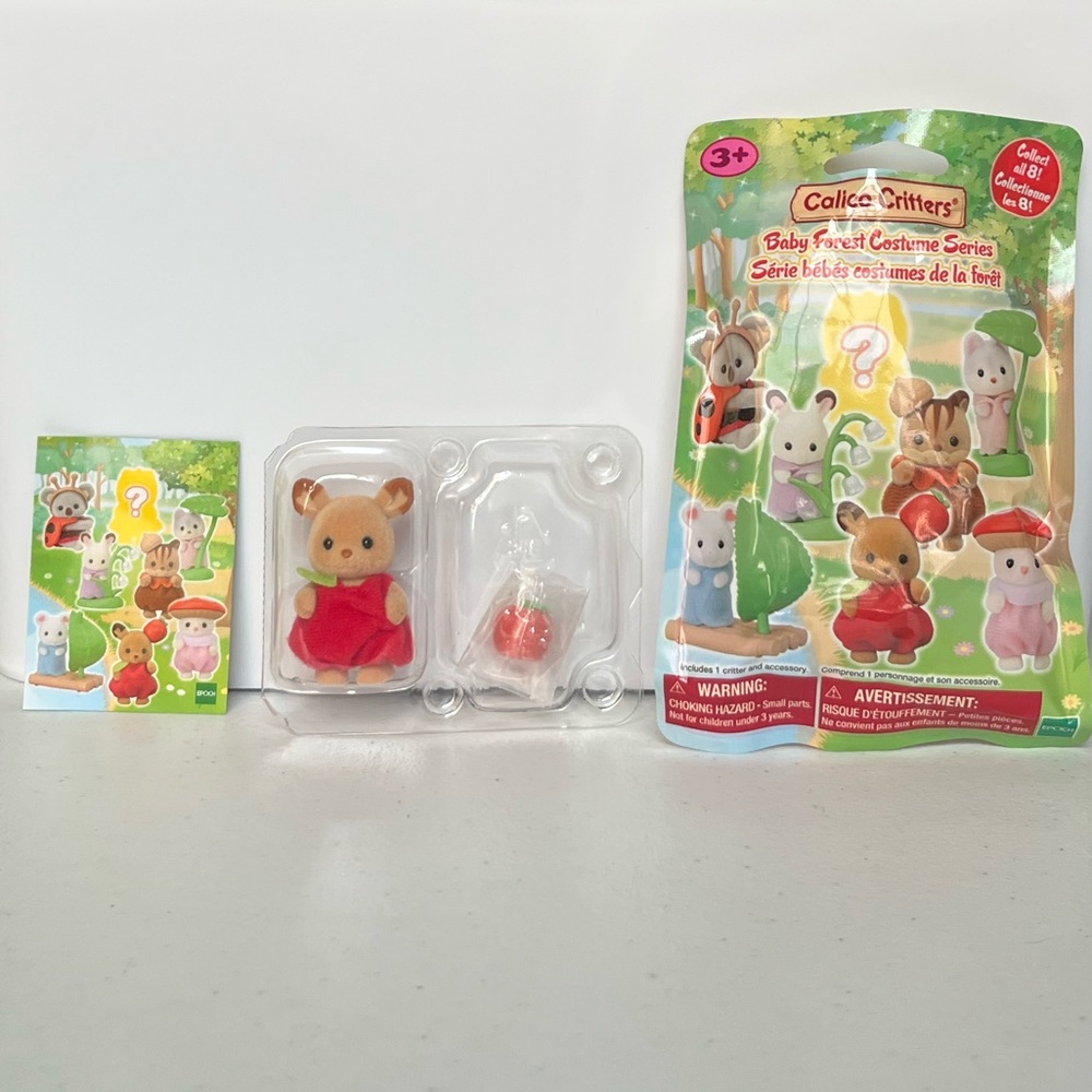 Calico Critters Baby Forest Costume, Perri the Deer Figure